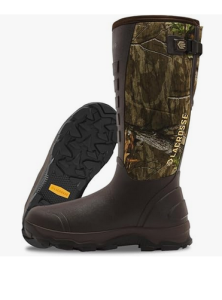 LaCrosse Alpha Lite II CW Hunting Boots - Waterproof Mud Boots with Neoprene Gusset - Durable Lightweight Rubber Hunting Footwear - Insulated All-Day Comfort with Cushioned EVA Midsole 