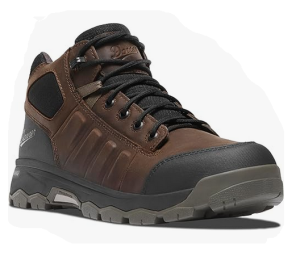 Danner Wheat Ridge 4.5" Men's Waterproof Leather Work Boots, Abrasion Resistant, Slip & Oil Resistant, EH Safe 