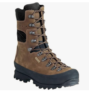 Kenetrek Men's Mountain Extreme 1000 Hiking Boots | 10" Tall Leather Waterproof Insulated Hunting Boot, High-Traction Outsole 