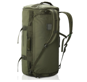 Haimont Large Duffle Bag Backpack for Men Women, 60L Convertible Travel Duffel Bags with Shoes Compartment, Carry on Durable Duffle for Sports Gym Hiking Camping, Water-resistant, Army Green