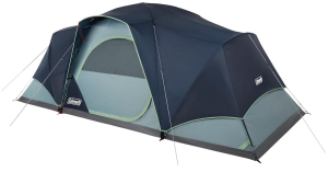 Coleman Skydome XL Large Family Tent with 5 Minute Setup, Weatherproof Tent with Rainfly & Carry Bag, Fits Multiple Queen Airbeds, Made of PFAS-Free Materials