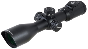 UTG 3-12X44 30mm Compact Scope, AO, 36-Color Mil-dot, Rings