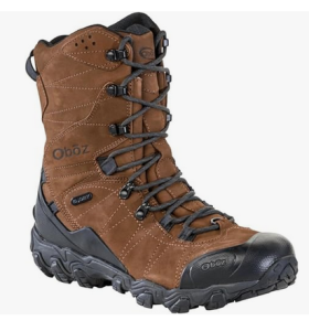 Oboz Men's Bridger 10" Insulated B-Dry Waterproof Hiking Boots 