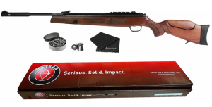 Hatsan Model 135 Vortex QE (Quiet Energy) Air Rifle with Included Pack of Pellets Cloth Bundle 