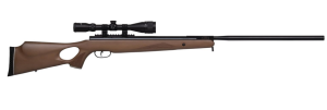 Benjamin Trail XL Magnum NP Break Barrel Air Rifle with Scope, Hardwood Stock, Single-Shot Pellet Airgun 