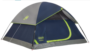 Coleman Sundome Camping Tent with Rainfly, 2/3/4/6 Person Tent Sets Up in 10 Mins, Weatherproof Shelter for Camping, Festivals, Backyard, Sleepovers, & More