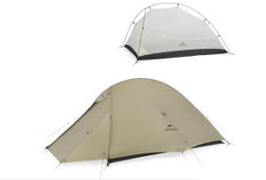 Naturehike Cloud-Up 2 Person Tent Lightweight Backpacking Tent with Footprint - Free Standing Ultralight Camping Hiking Backpack Tents Two Person Tent