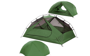 Clostnature 1/2 Person Backpacking Tent - Lightweight Two Person Tent for Backpacking, Easy Set Up Waterproof Camping Tent for Adults, Kids, Scouts, Large Size Outdoor, Hiking, Mountaineering Gear