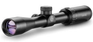 HAWKE Vantage 2-7x32 Riflescope | Shockproof Waterproof Fogproof Hunting Riflescope with 1 Inch Mono-Tube, Capped Low-Profile Turrets & Fast Focus Eyebell, one of the best compact hunting scope for backpacking