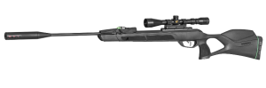 Gamo Swarm Magnum 10X GEN3i Break Barrel Pellet Air Rifle - IGT Mach 1, Inertia Fed 10-Shot Magazine, High Velocity .177 or .22 Caliber Airgun - Black