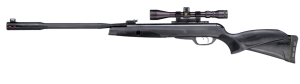 Gamo Whisper Fusion Mach 1 Break Barrel Pellet Air Rifle - IGT Mach 1 Gas Piston, CAT Trigger, High Velocity .177 or .22 Caliber Airgun - Black.