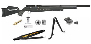 Hatsan BT65SB Pre-Charged Pneumatic Bolt Action Air Rifle with Included Bundle