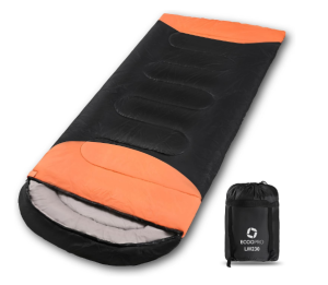 Extra Large Camping Sleeping Bag, 4 Season Sleeping Bag for Adults, Teens Indoor & Outdoor Use - Waterproof, Lightweight, Compact Sleeping Bag Great for Camping, Backpacking Hiking
