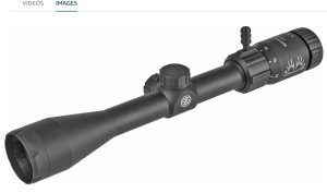 SIG SAUER Buckmasters 3-9x40mm 1" Tube Second Focal Plane/SFP/F2 Durable Shockproof Waterproof Fogproof Black Riflescope 
