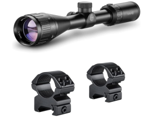 Hawke Hunting Precision H2 Optics Fast Focus Mil Dot Reticle Vantage 3-9x40 AO Riflescope, 14123 