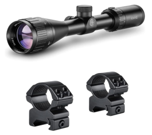Hawke Hunting Precision H2 Optics Fast Focus Mil Dot Reticle Vantage 3-9x40 AO Riflescope, 14123 