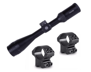 Hawke Airmax EV 4-12x40AO AMX Riflescope Bundle 