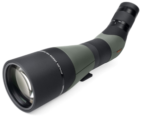 Athlon Optics Argos HD 20-60x85 Spotting Scope - 45 Degree, Green/Black 
