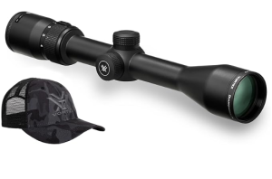 Vortex Optics Diamondback 4-12x40 Second Focal Plane Riflescope - Dead-Hold BDC Reticle (MOA) with Vortex Hat