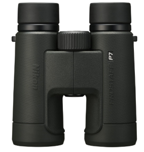 Nikon PROSTAFF P7 10x42 Binocular | Waterproof, fogproof, rubber-armored Full-Size Binocular, oil & water repellent coating & locking diopter | Official Nikon USA Model