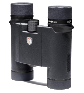 Maven B.7 25mm ED Binocular (8X25, Black/Grey), one of the Best Compact Binoculars for Hunting